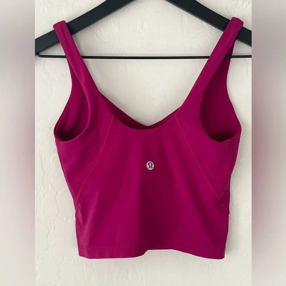 Lululemon Align Tank Top Magenta Purple 2